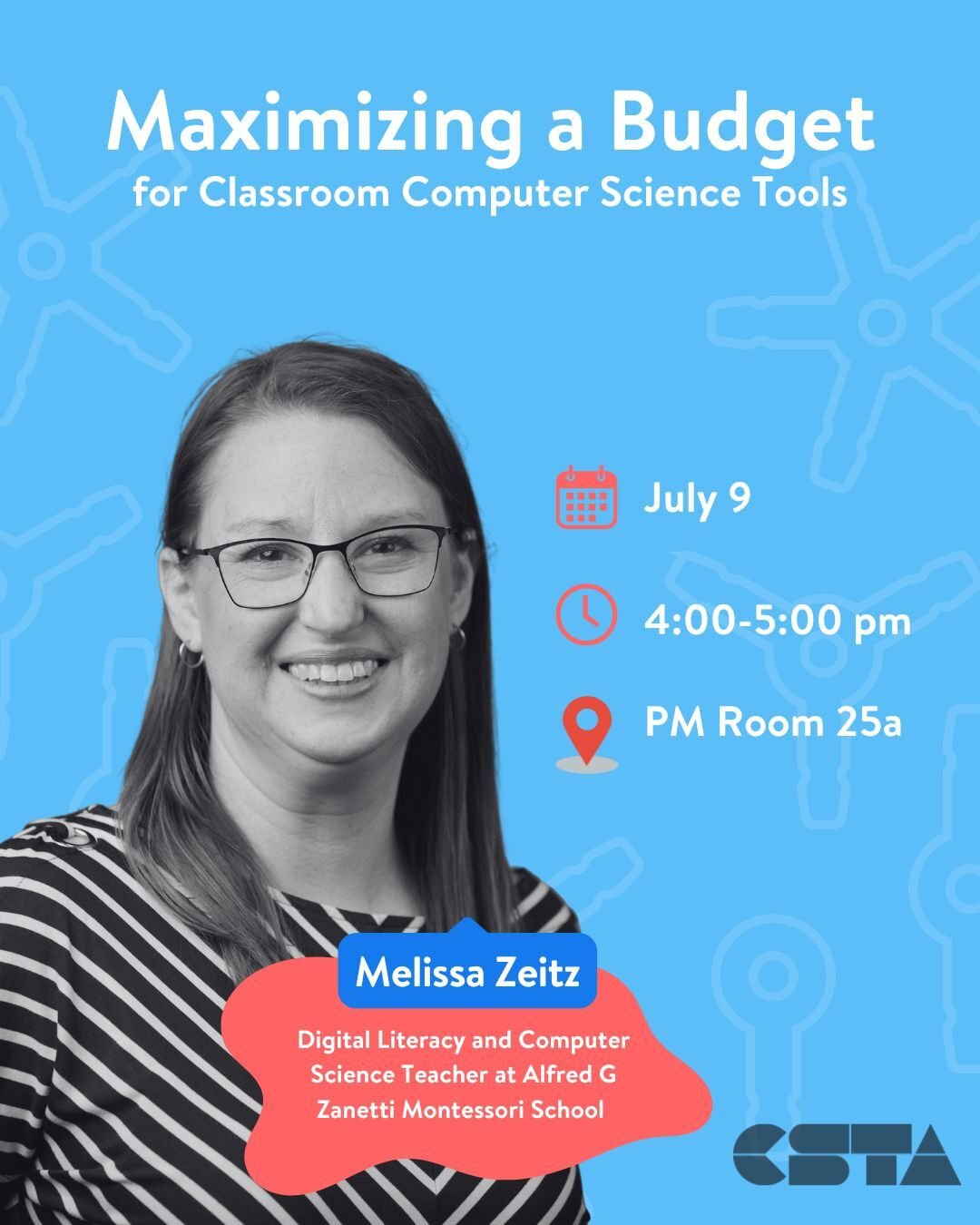 Melissa Zeitz CSTA Budget