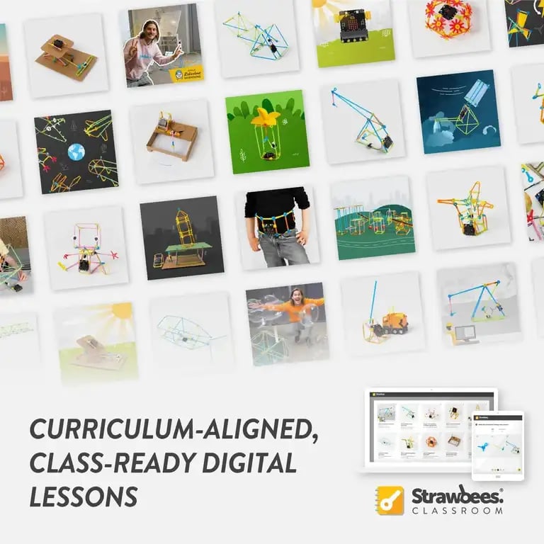 Strawbees Classroom Robotics Product Page