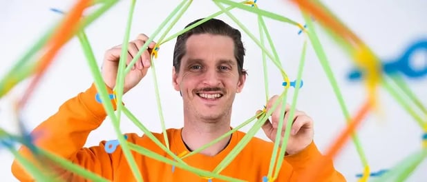 Erik Looking Down Tunnel