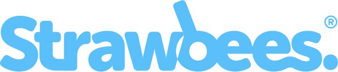 logo_strawbees_blue_01